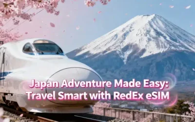 Japan Adventure Made Easy: Travel Smart with RedEx eSIM