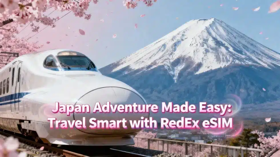 Japan Adventure Made Easy: Travel Smart with RedEx eSIM