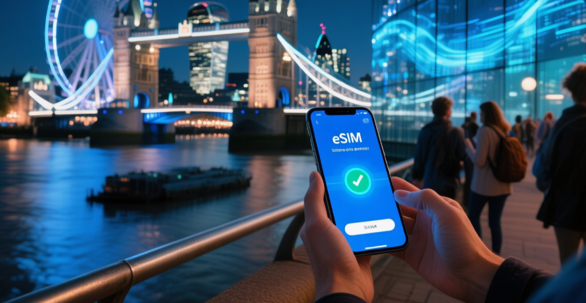 2026年英国最佳1个月eSIM卡推荐 | 长期住宿可靠数据保障