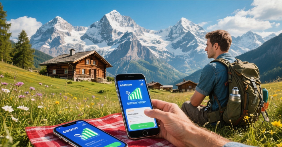 Best Switzerland eSIM for 7-Day | Seamless Cross-Border